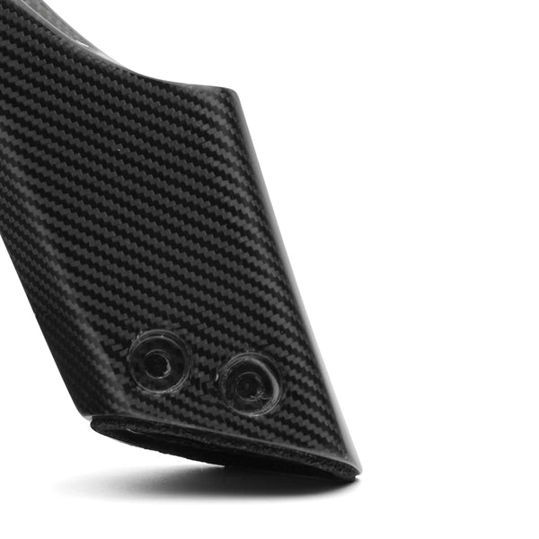 2023-2026 C8 Corvette Z06 Gloss Carbon Fiber Z07 Wing Riser (Pair)
