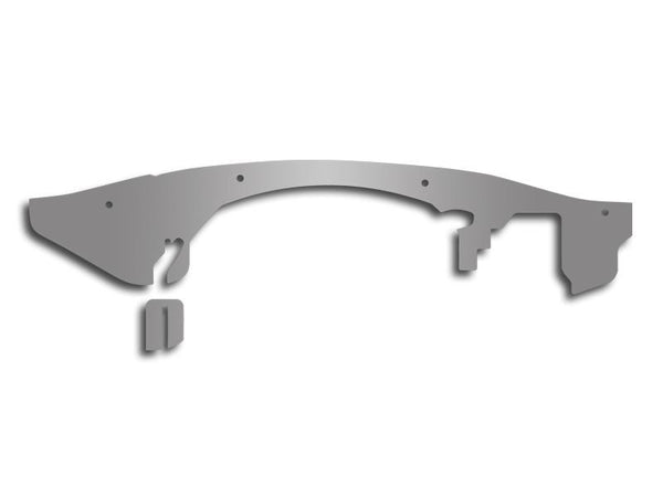 2010-2015 Camaro - False Firewall Cover | Brushed Stainless Steel