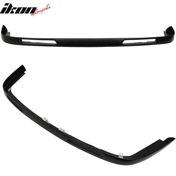 2002-2004 Nissan Altima N1 Style Unpainted Black Front Bumper Lip PU