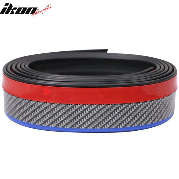 Universal Front Bumper Lip Splitter Chin Spoiler Side Skirt PVC