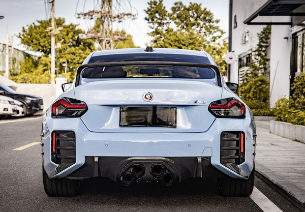 M2 G87 Coupe MP Style Dry Carbon Fiber Diffuser Middle Plate