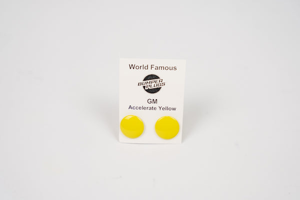 Chevrolet C8 Corvette Rear Spoiler Bumper Plugs - Sold as a set of four