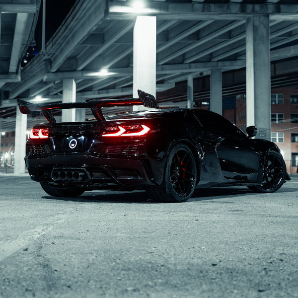 2023-2026 Corvette C8 Quiet Racing ZR1 ZTK Forged Carbon Fiber Aero Kit Z06/E-Ray