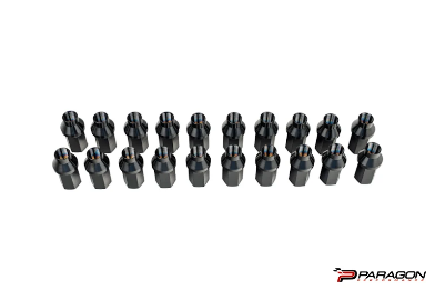 C8 Corvette Widebody 7MM Hub Centric Front in Wheel Spacers With Extended Titanium Lug Nuts