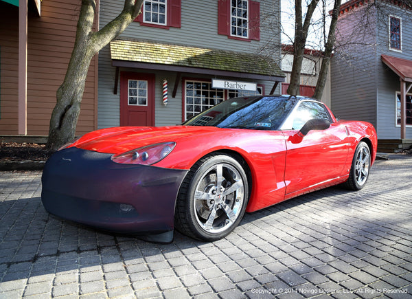 NoviStretch C6 Corvette Base Model Coupe and Convertible Front Bumper Mask