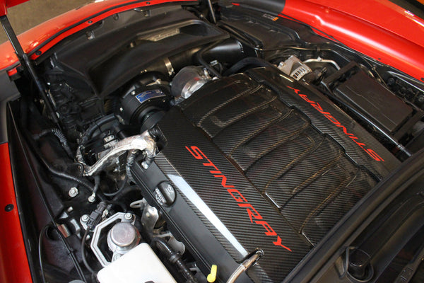 Carbon Fiber Chevrolet Corvette C7 Engine Cover Package