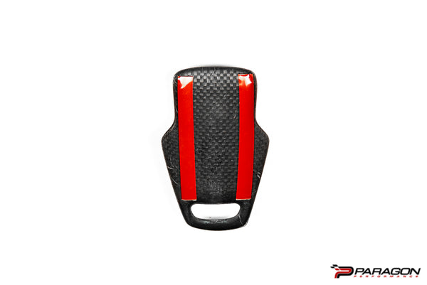 C8 Corvette Carbon Fiber Mode Selector Overlay - Black or Red