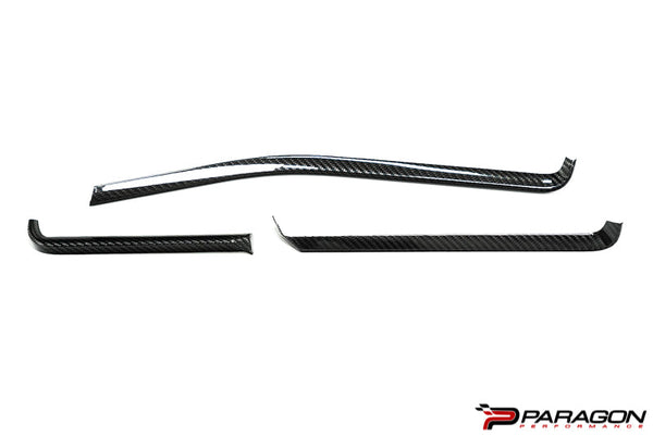 C8 Corvette Carbon Fiber Interior Trim - 3 Pc Kit
