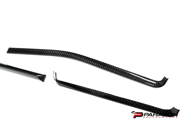 C8 Corvette Carbon Fiber Interior Trim - 3 Pc Kit