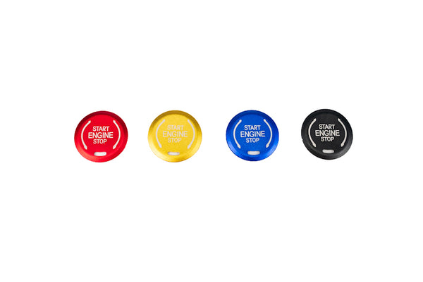 C8 Corvette Engine Start / Stop Metal Button - Red, Gold, Black or Blue