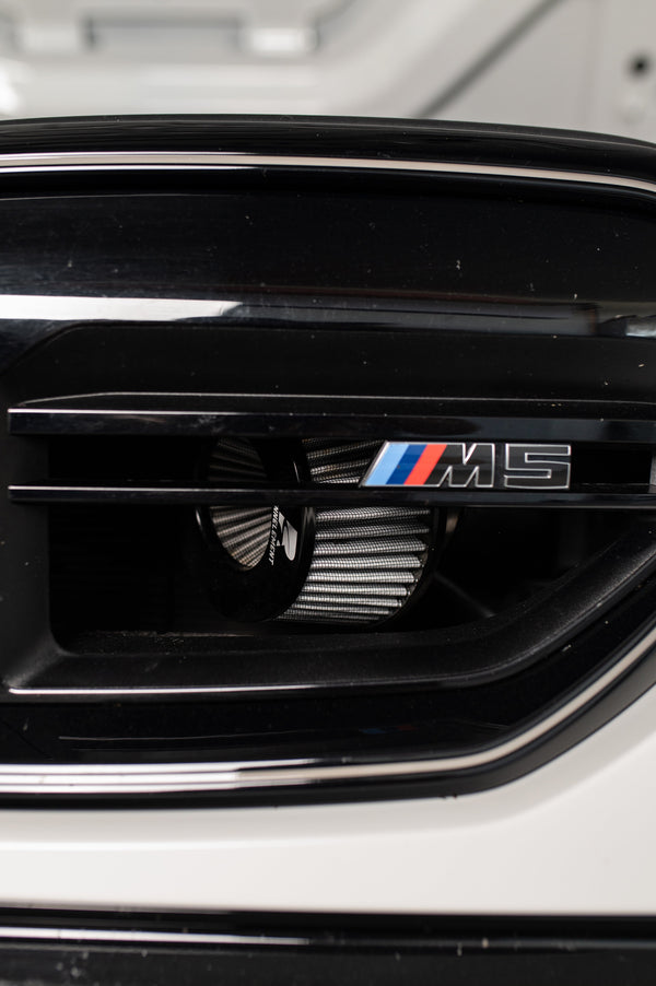 RENNELEMENT G90/G99 M5 3.5” Dry Carbon Fiber Front Mount Intake System