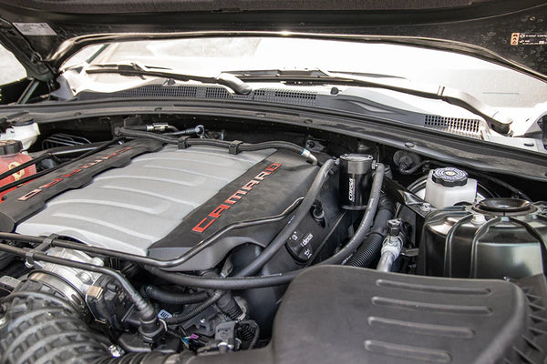 Aluminum Oil Catch Can w/ Bracket | 2016-2024 Camaro SS (CC0007)