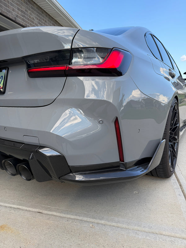 G8X Dry Carbon Fiber MP Rear Splitters