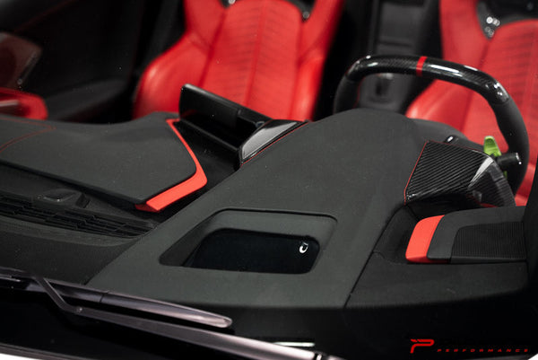 CCS Carbon Fiber Dashboard Instrument HUD Covers - Sides