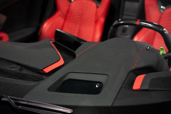 Carbon Fiber Dashboard Instrument HUD Covers - Sides