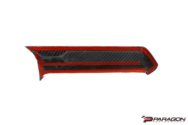 CCS C8 Corvette Carbon Fiber Radio Surround Overlay