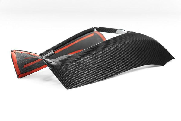 C8 Corvette Carbon Fiber Rear Waterfall - Black or Red