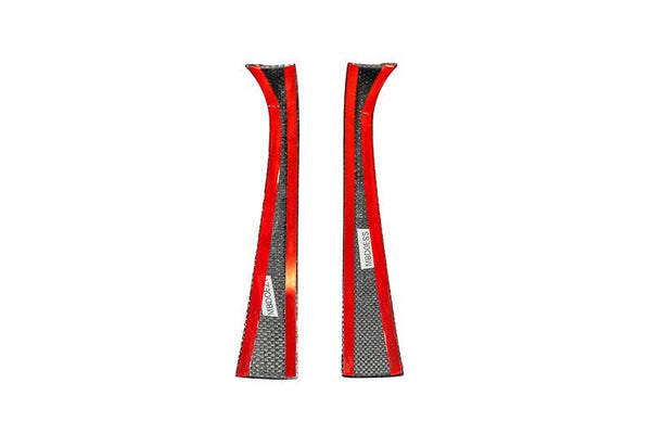 C8 Corvette Carbon Fiber Dashboard Door Sill Overlay