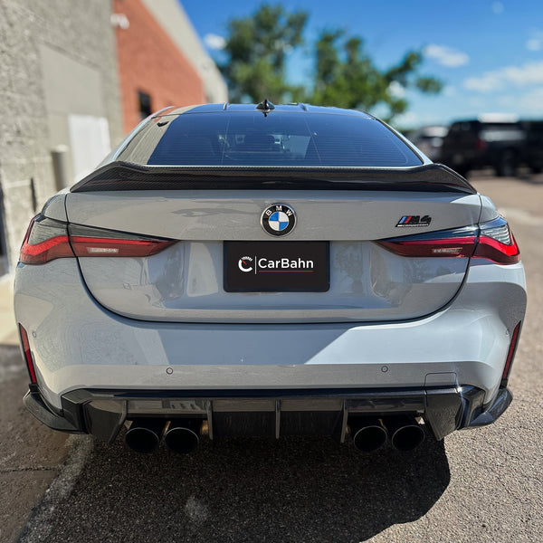 BMW G82 M4 & M440i Carbon Fiber Rear Spoiler