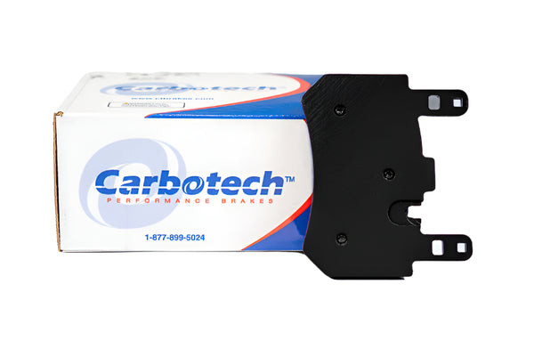 Carbotech AX6 C8 Z06 Corvette Rear Brake Pads - Iron Rotors