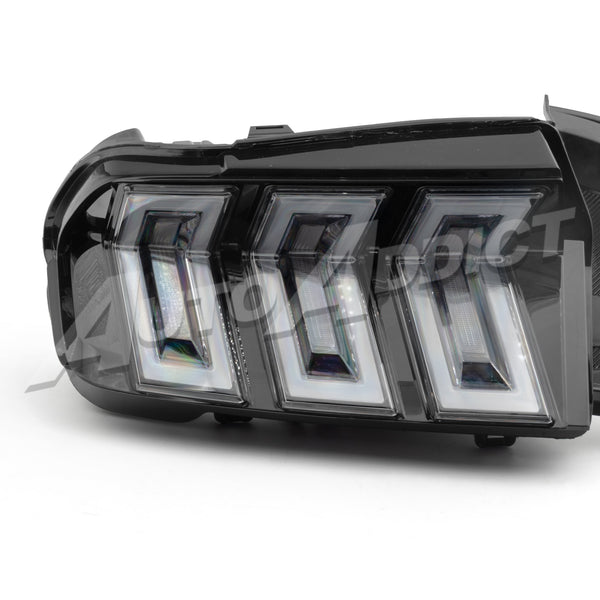 2015-2023 Mustang S550 Heritage-X™ Taillights Amber Turn Signal Sequential w/ Animation