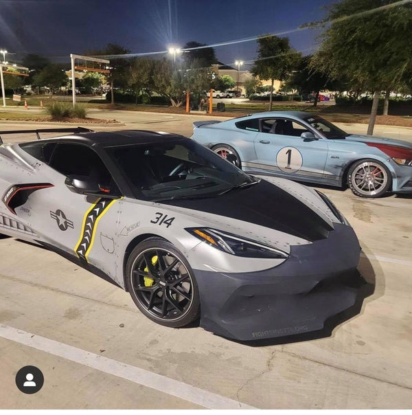 NoviStretch C8 Corvette Front Bumper Mask