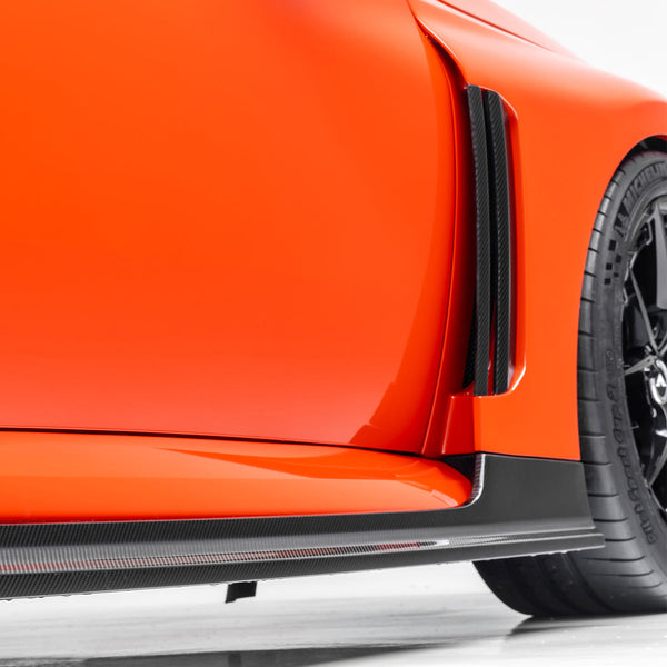 2023-Up BMW G87 M2 Exterior Vorsteiner Performance BMW G8X M2 VRS Aero Vented Fenders with Side Skirts Carbon fiber PP 2X2 Glossy V-Style™️