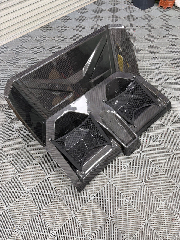 G87 M2 DRY CARBON FIBER REAR SEAT DELETE