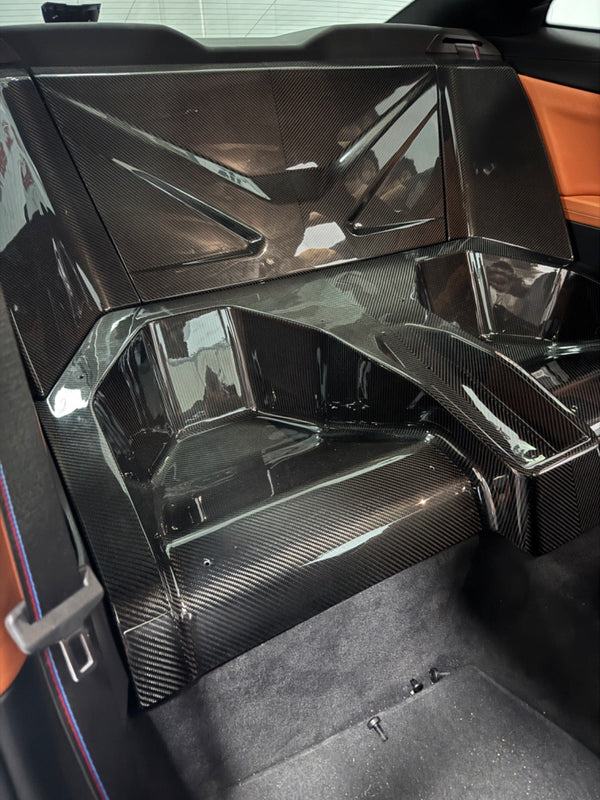 G87 M2 DRY CARBON FIBER REAR SEAT DELETE