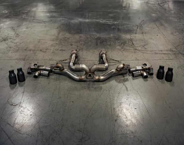 Milltek Non-Resonated Cat-Back for Corvette C8 Stingray 6.2L & E-Ray