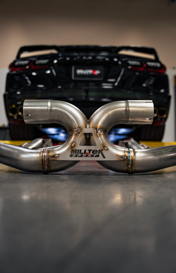 Milltek Non-Resonated Cat-Back for Corvette C8 Stingray 6.2L & E-Ray