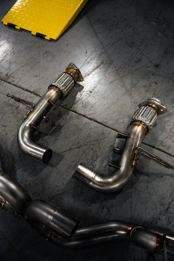 Milltek Non-Resonated Cat-Back for Corvette C8 Stingray 6.2L & E-Ray