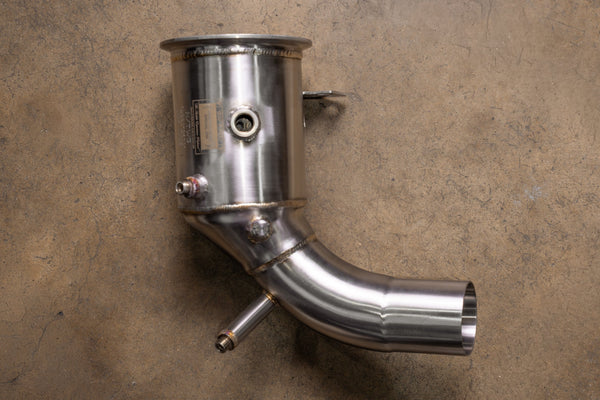 400 Cell Catted Down Pipes For Porsche 992 Turbo / Turbo S