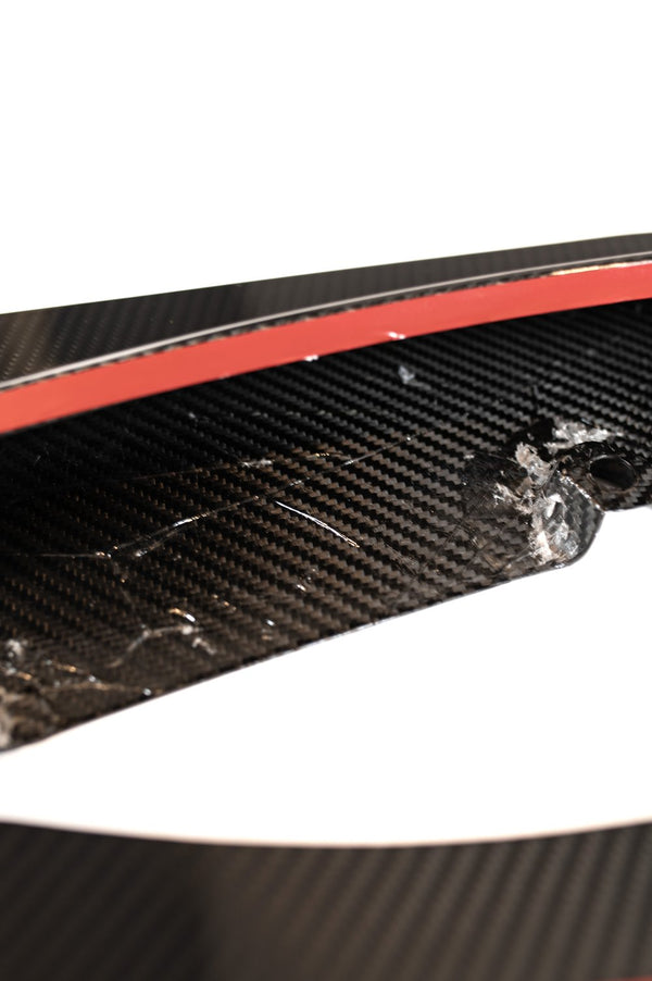 G8X Dry Carbon Fiber V Style Front Lip