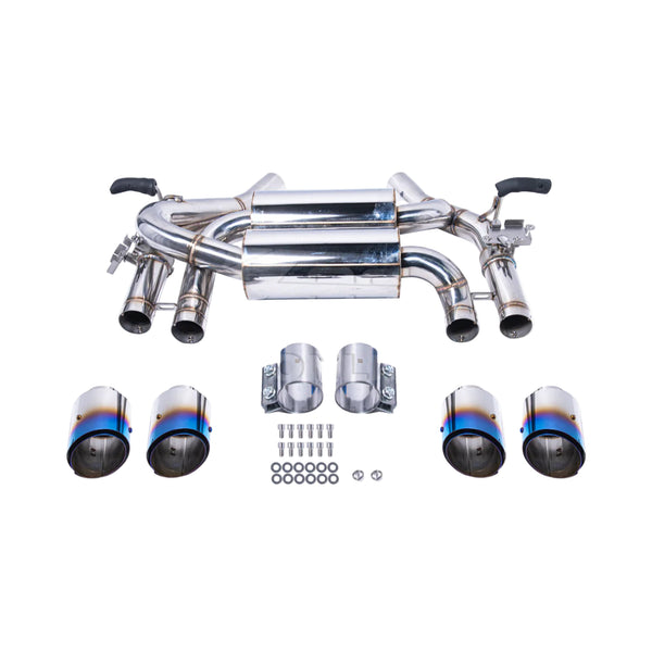 2015-20 BMW F80 M3 F82 M4 | 2.5" Piping w/ 3.5 " Quad Tips Axle Back Exhaust