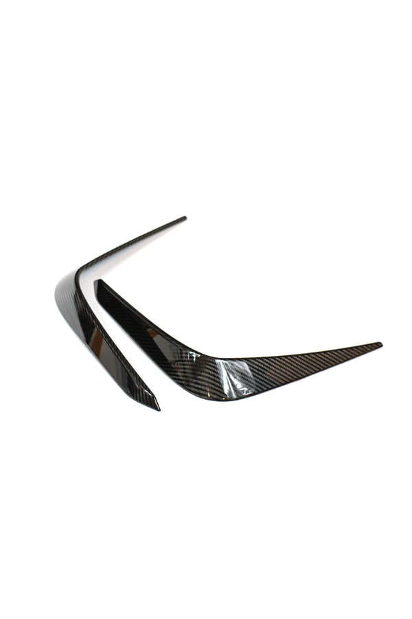 G8X Dry Carbon Fiber Front Bumper Trim