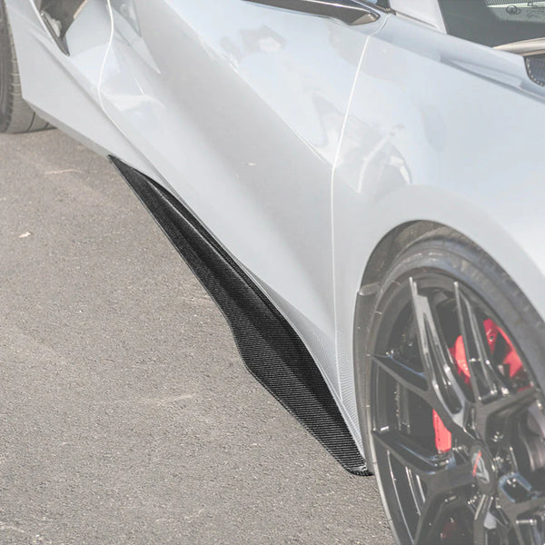 C8 Corvette Z06 Style Sideskirts For Stingray Models
