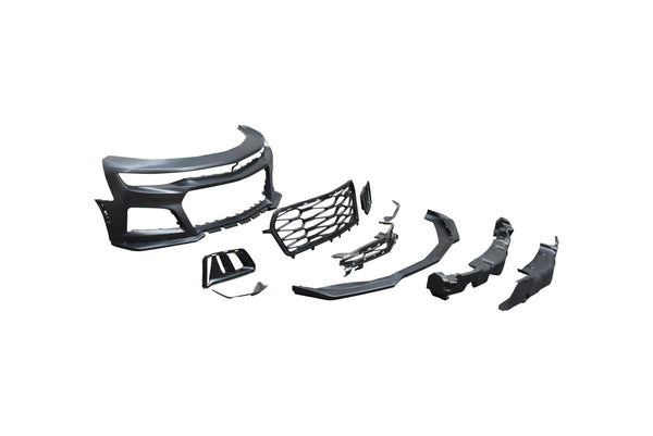 2019-2025 Chevy Camaro ZL1 Front Bumper Conversion 9pcs Full Kit for RS Headlights