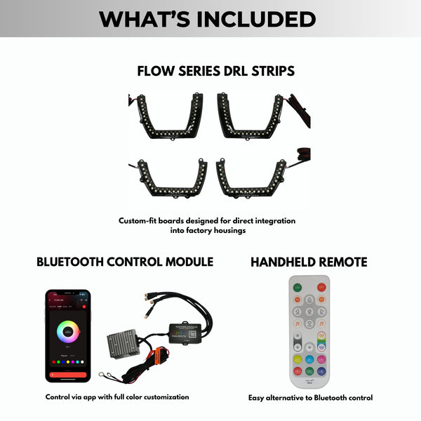 Dodge Charger Spec-D Multicolor Flow DRL Boards (2011-2014)