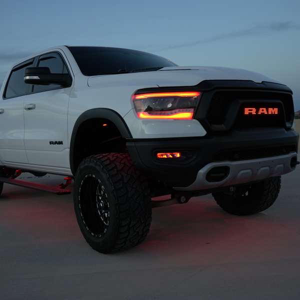 Ram 1500 (Mid-Level Trim) Multicolor DRL Boards (2019-2024)