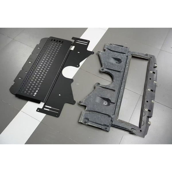 New Oil Cooler Skid Plate Underhood Shield For BMW G80 M3 G82 M4 G87 M2 Hexagonal Hole