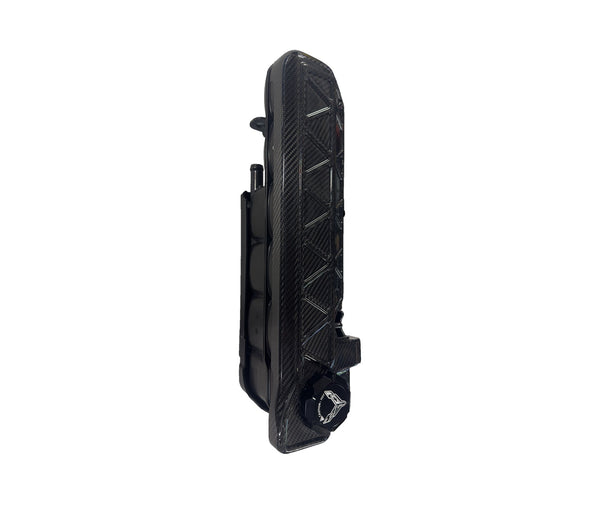 C8 Corvette HTC Coolant Tank Cover - Carbon Fiber pre-order September 2026