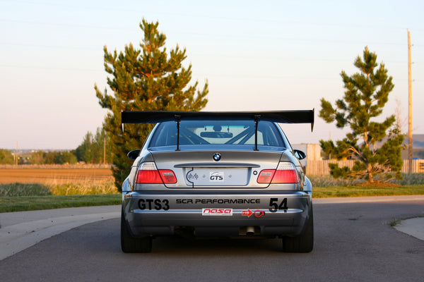 BMW E46 3-Series / M3 GTC300 Carbon Fiber Adjustable Wing