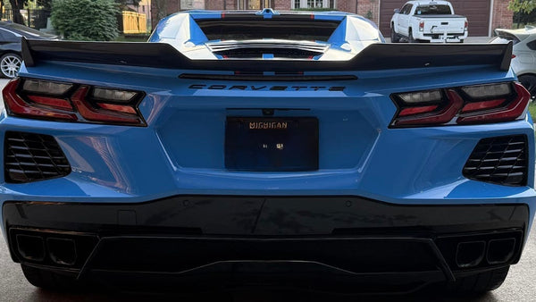 Paragon Performance C8 Stingray Z06 Replica Spoiler - Carbon Fiber (6 Hole Coverage)
