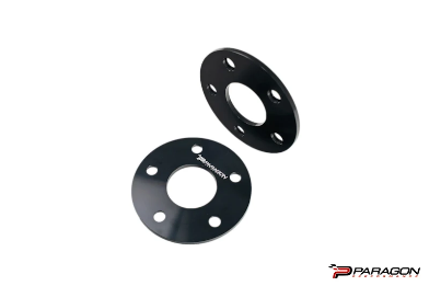 C8 Corvette Widebody 7MM Hub Centric Front in Wheel Spacers With Extended Titanium Lug Nuts