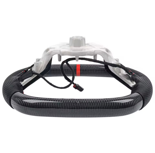 C8 Z06 Style Corvette Carbon Fiber Steering Wheel Retains Heat Function