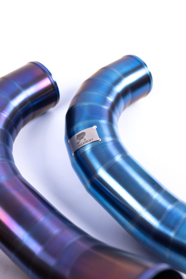 RENNELEMENT G90/G99 M5 BMW Titanium Front Mount Intake System