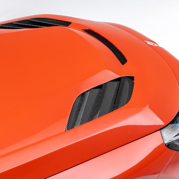 2023-Up BMW G87 M2 Exterior Vorsteiner Performance BMW G8X M2 VRS Aero Hood Carbon fiber PP 2X2 Glossy V-Style™️