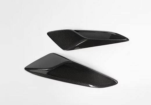 AGM C8 Corvette Carbon Fiber ZR1 Rear Hatch Scoops (ALL Models)