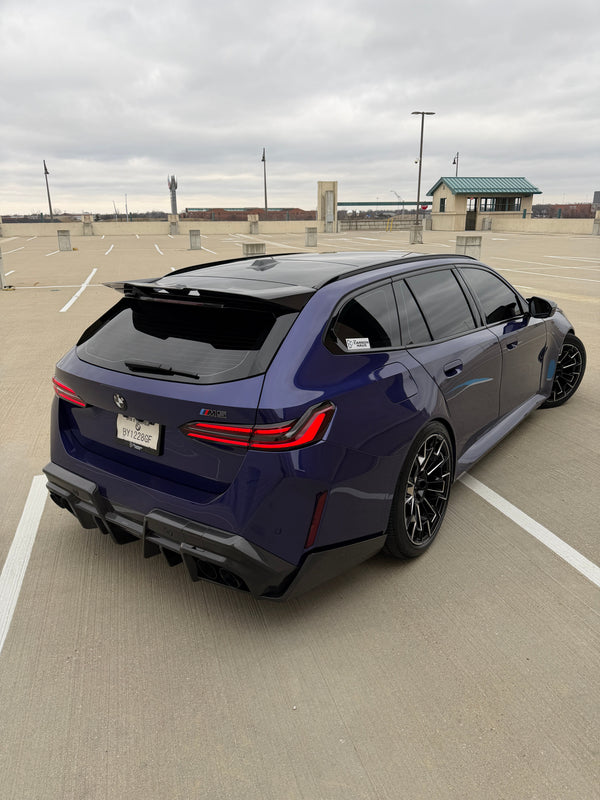 G99 M5 SQ Style Dry Carbon Fiber Roof Spoiler